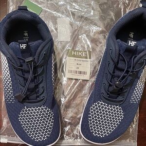 HIKE Women's Blue Barefoot Athletic Sneakers